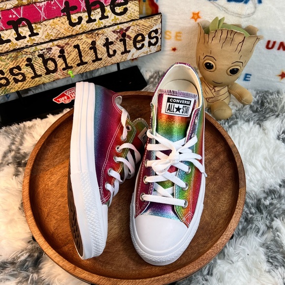 CONVERSE CTAS OX WHITE/PINK/EGRET - Picture 4 of 14